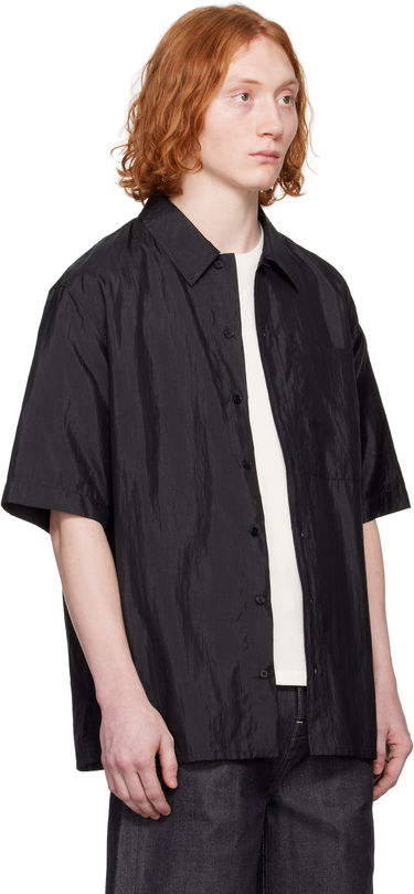 Košeľa Jil Sander Jil Sander Canvas Short Sleeve Shirt Čierna | J47DL0165_J70003, 1