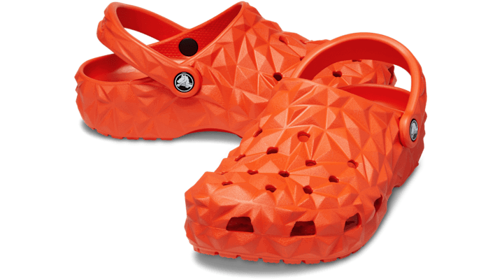 Tenisky a topánky Crocs Classic Geometric Clogs Oranžová | 209563-84J, 1