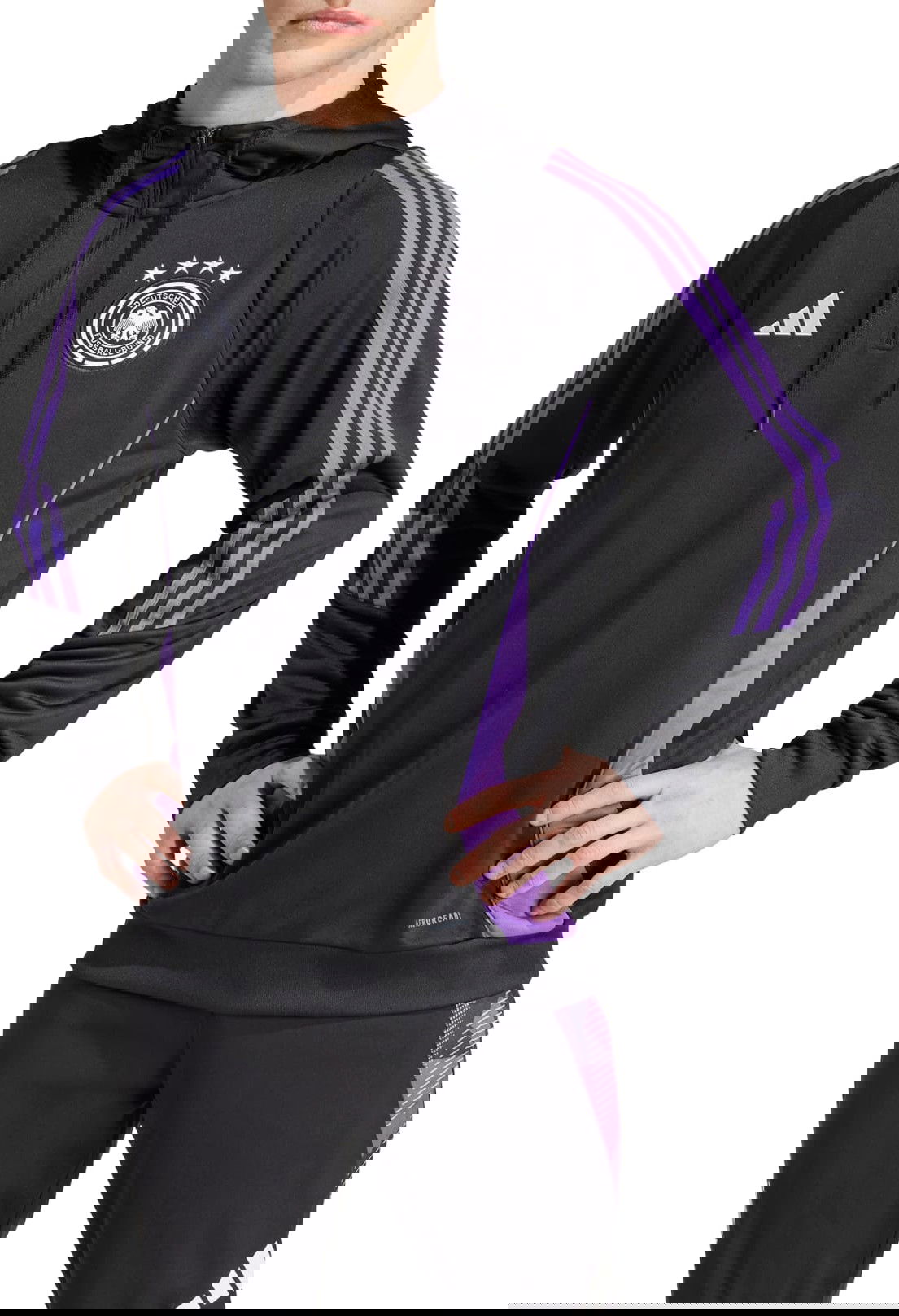 Mikina adidas Originals DFB TK HOOD Čierna | ip6515, 0
