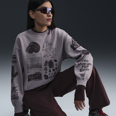 Mikina Nike ACG ACG Tuff Fleece Therma-FIT Repel Crewneck Sweatshirt Šedá | FV7329-226, 4