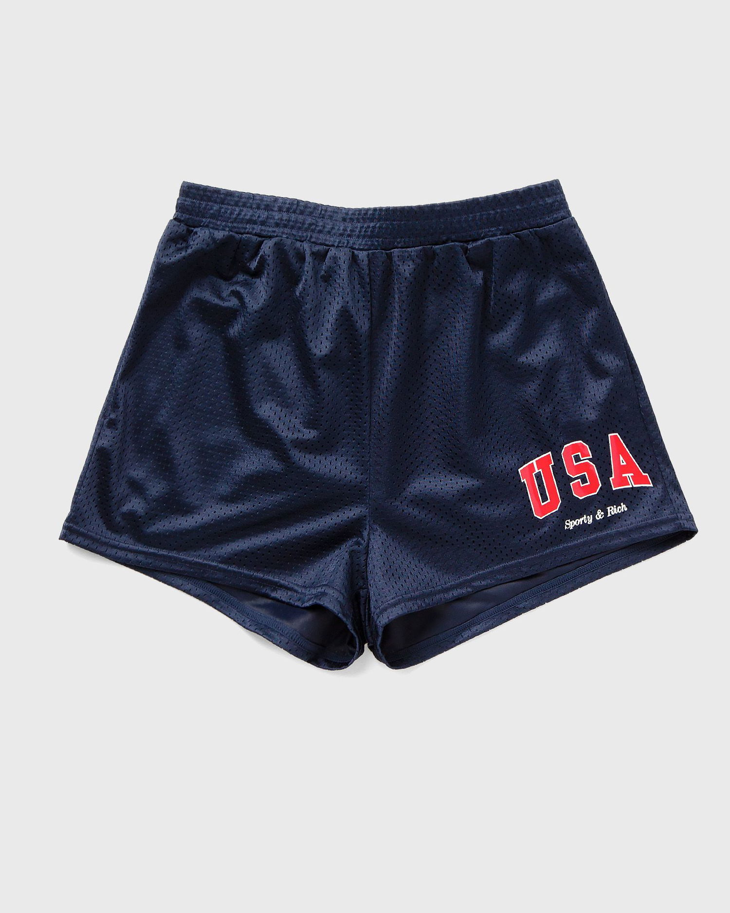 Šortky Sporty & Rich Mesh Disco Short Navy | SH028503643BL32, 0