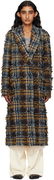 Collina Strada Wolverine Plaid Frayed Coat