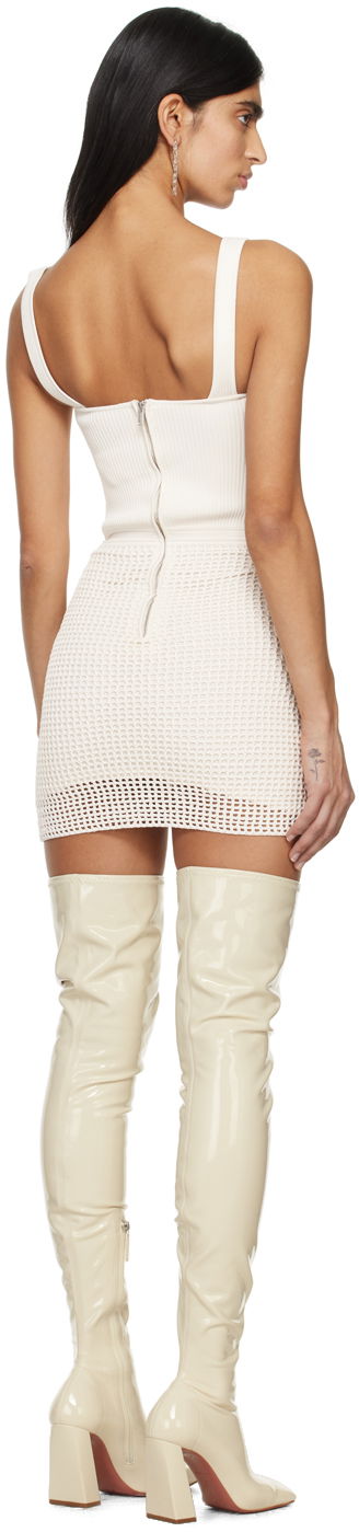 Šaty Dion Lee Cutout Detail Mini Dress Béžová | A7769PS24, 2