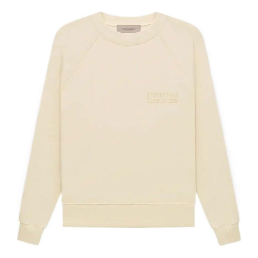 Sveter Fear of God Essentials Crewneck Sweatshirt Béžová | FOG-FW22-099