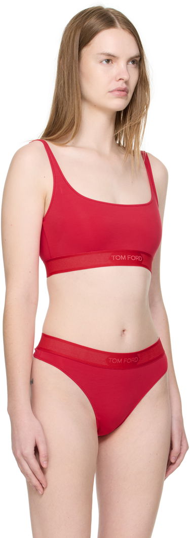 Podprsenka Tom Ford Tom Ford Signature Bralette Zelené | BRJ016-JEX166, 4