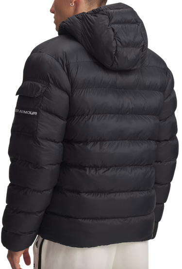 Prešívaná bunda Under Armour Under Armour Sportswear Puff Hooded Jacket Čierna | 6006360-003, 1