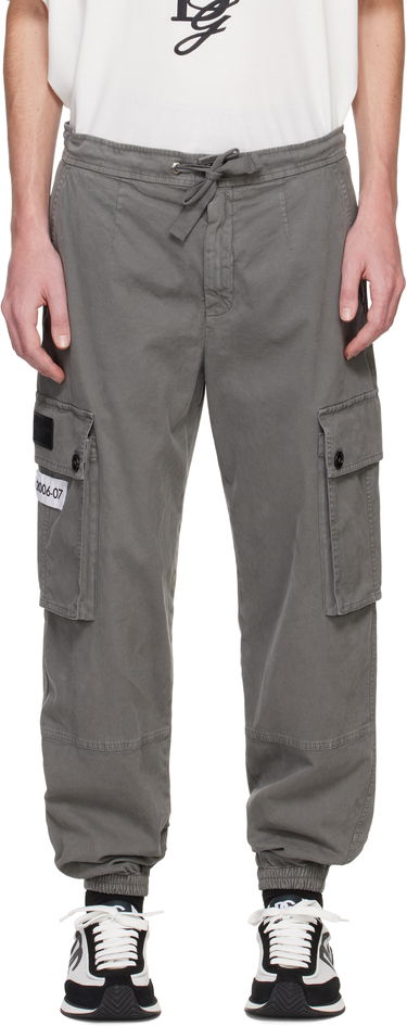 Cargo nohavice Dolce & Gabbana Cargo Pants Šedá | GVCYHTG8LH2, 0