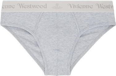 Boxerky Vivienne Westwood Three-Pack Slip Briefs Šedá | 8106001F-J002Y-, 1