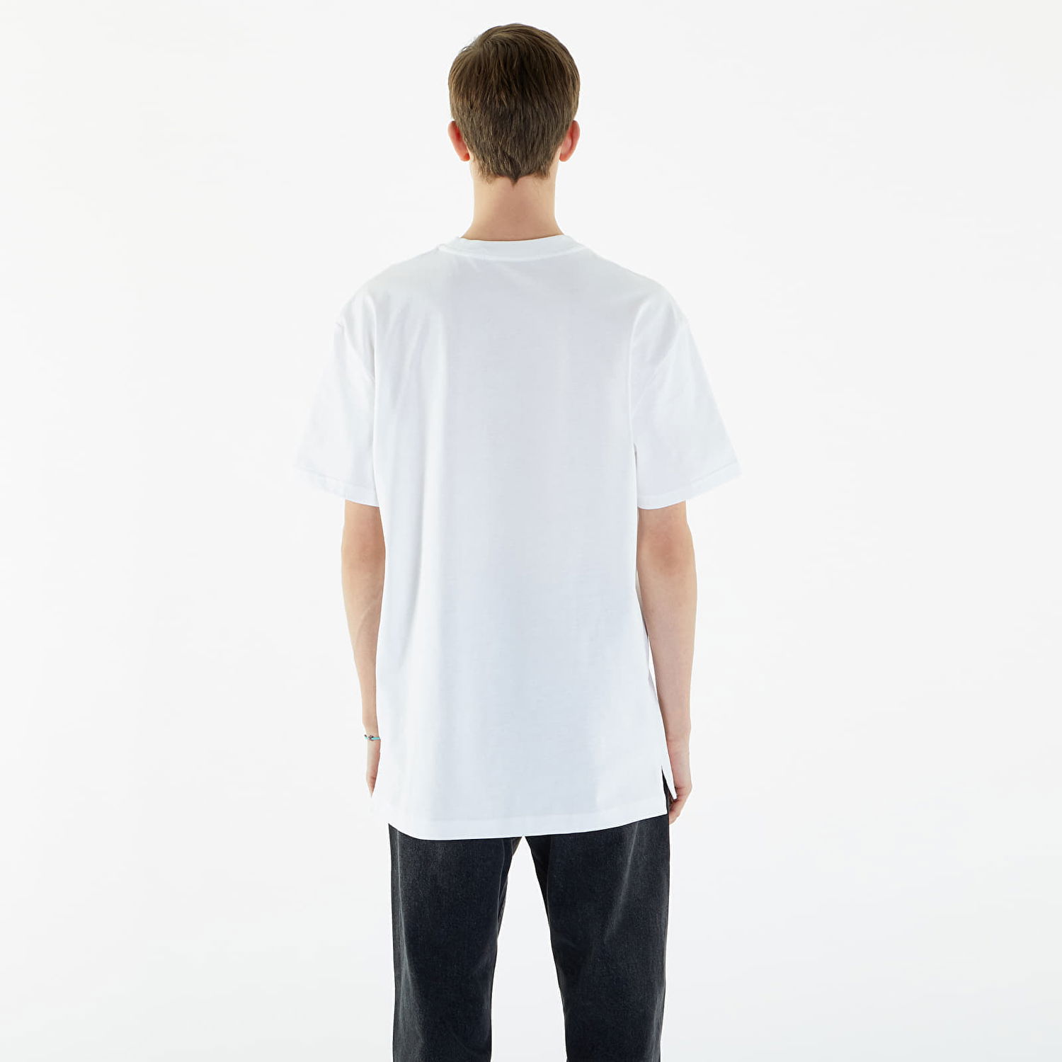 Tričko CALVIN KLEIN Long Relaxed Cotton T-Shirt Biela | J30J325338 YAF, 1