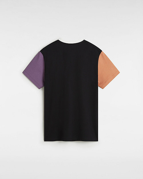 Tričko Vans Colorblock Boyfriend Fit T-shirt Čierna | VN000JDK1KP, 1