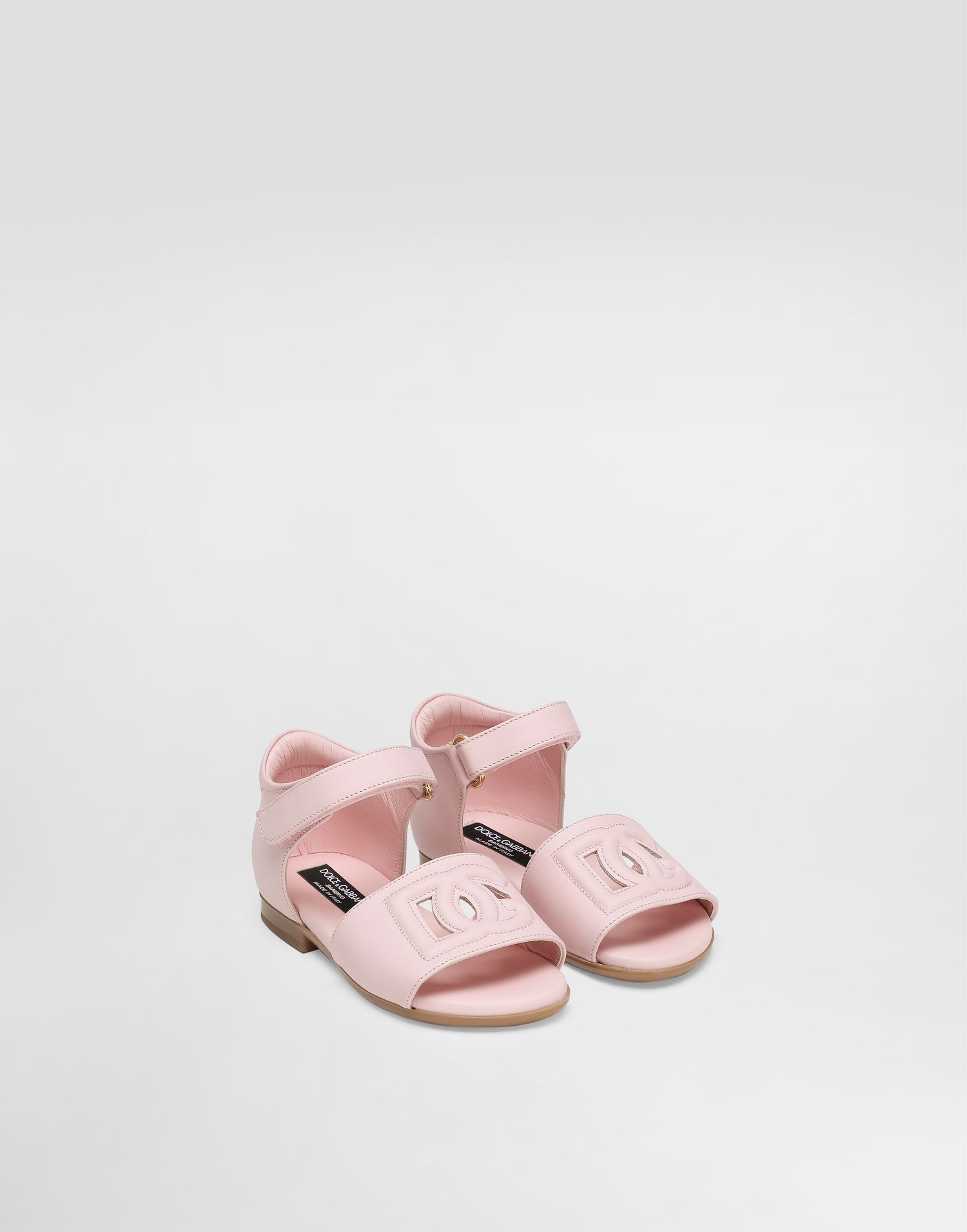 Doplnky Dolce & Gabbana Dolce & Gabbana Calfskin Sandals Ružová | D20102A173580400, 1