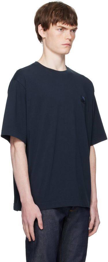 Tričko MAISON KITSUNÉ Maison Kitsuné Fox Head Patch Comfort T-Shirt Biela | PM00109KJ0119, 4