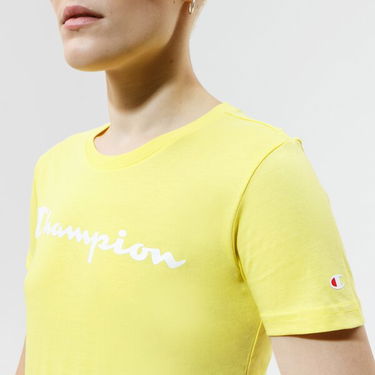 Tričko Champion Crewneck Tee Žltá | 114780YS021, 3