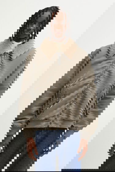 Bomber bunda Napapijri Napapijri A-Nemes Bomber Jacket Šedá | NP0A891XN1T1, 0