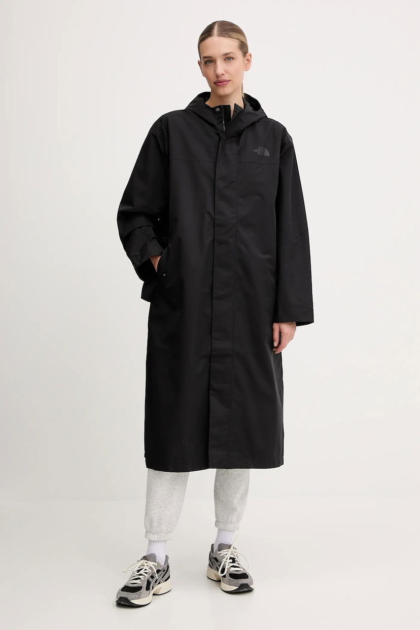 Kabáty The North Face Nukabira Transitional Long Coat Čierna | NF0A8DTNJK31