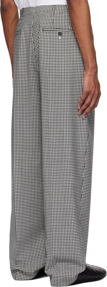Nohavice Marni Marni Gingham Wide-Leg Trousers Rôznofarebný | PUMU0236A1 UTP787, 2