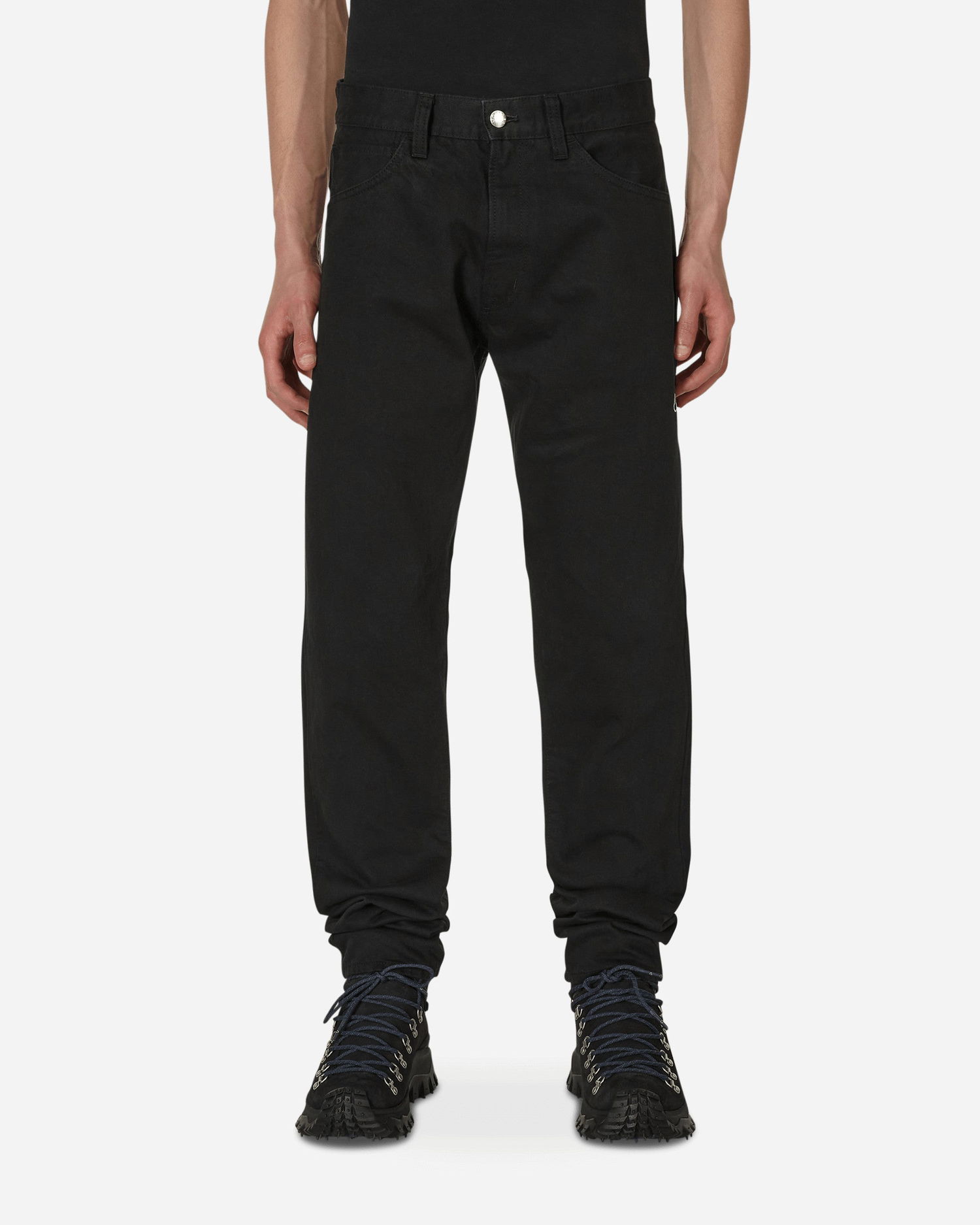 Džínsy Moncler FRGMT Hiroshi Fujiwara Black Wash Jeans Čierna | 2A00001M2319 999, 0