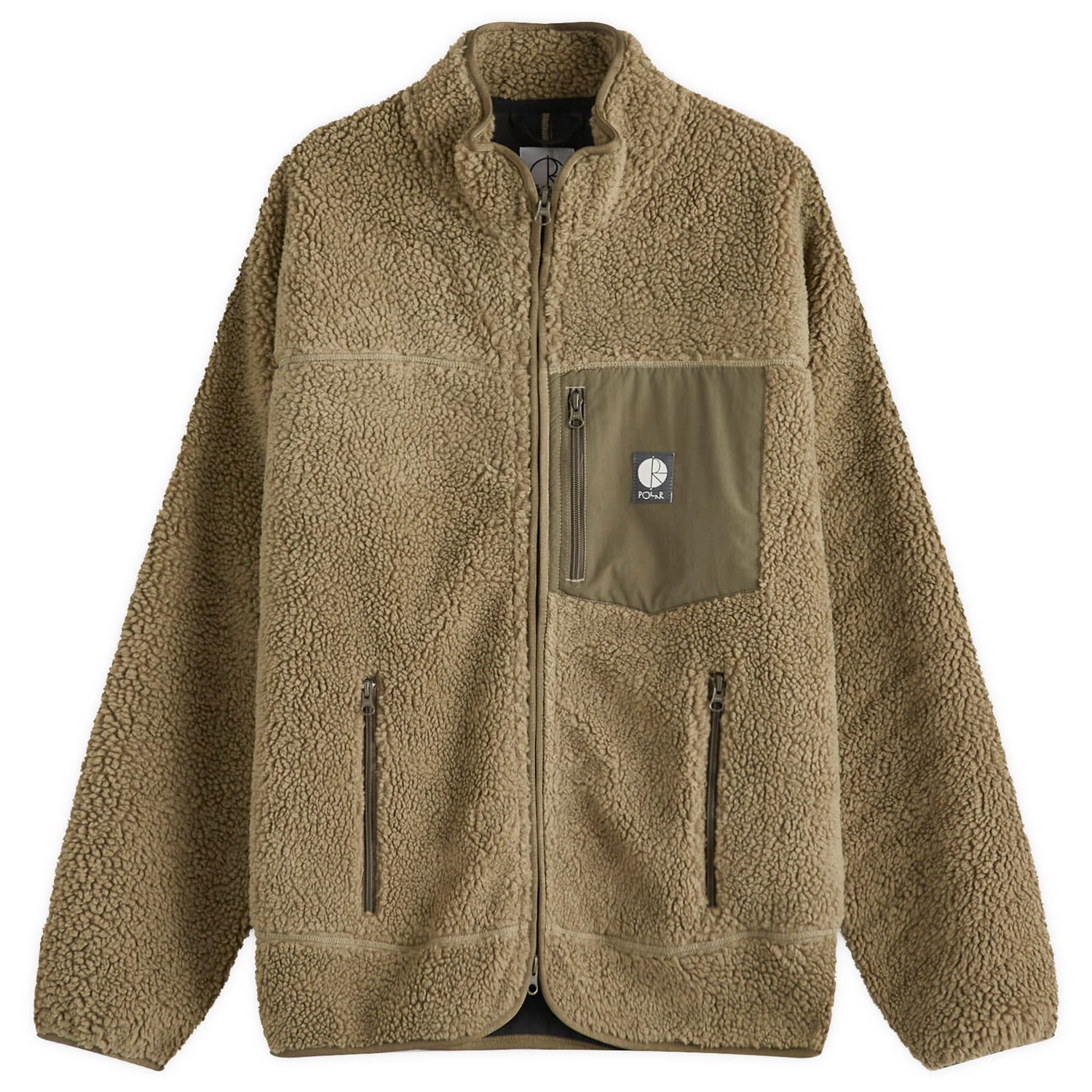 Bunda Polar Skate Co. Kiki Fleece Jacket Zelené | PSC-F24-47, 0