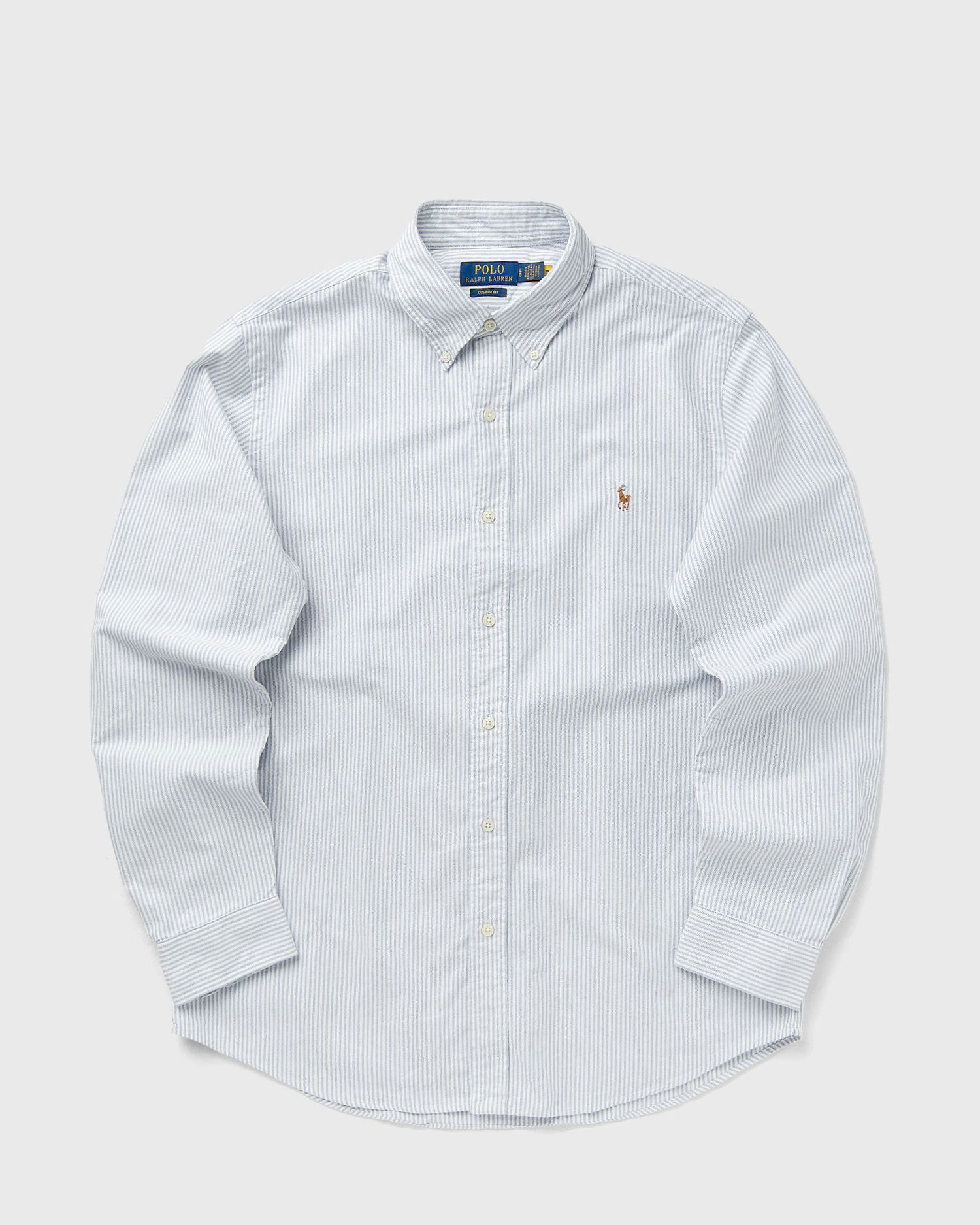 Košeľa Polo by Ralph Lauren Custom Fit Oxford Shirt Šedá | 710792041004, 1