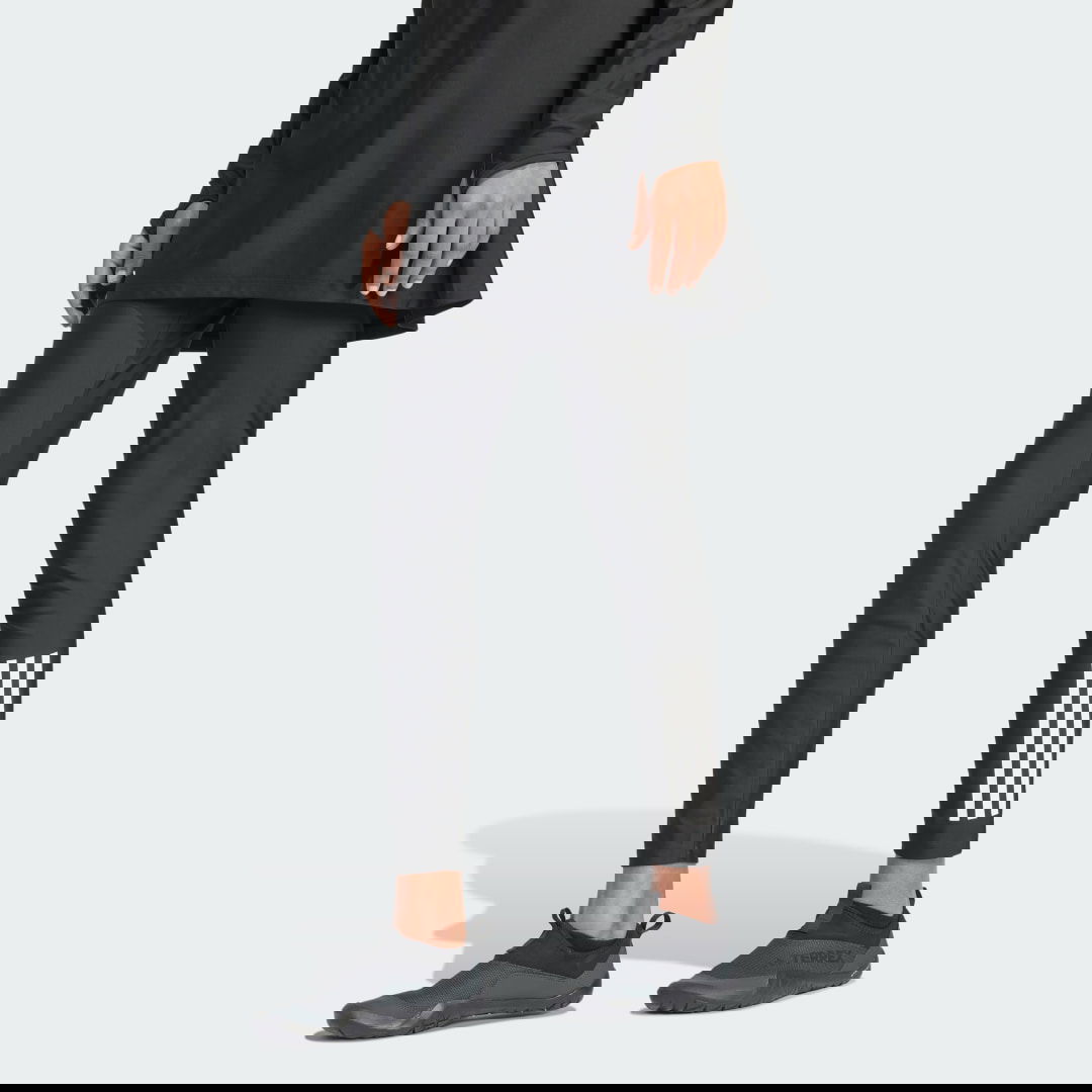 Plavky adidas Performance 3-Stripes Swim Leggings Čierna | IL7271, 0