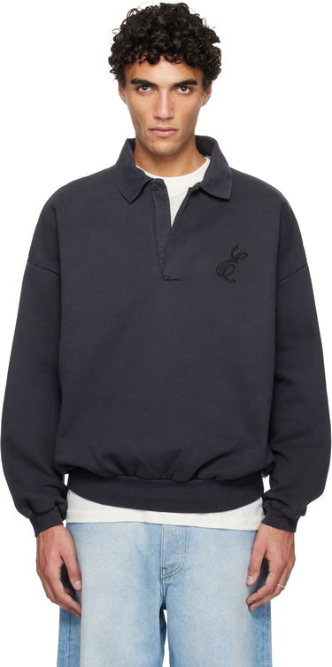 Polo tričko Fear of God ESSENTIALS Holiday Embroidered Classic Polo Čierna | 192HO252042F, 0