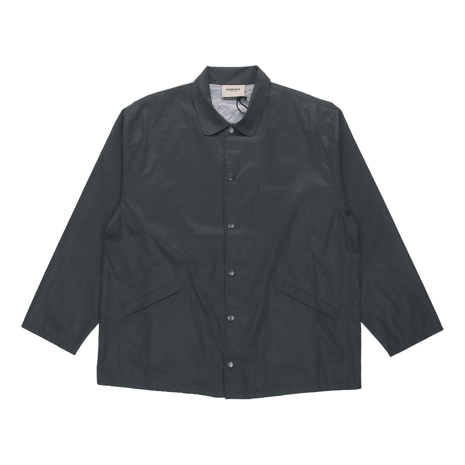 Vetrovka Fear of God Essentials SS21 Coach Jacket Zelené | 0202250500031886, 0