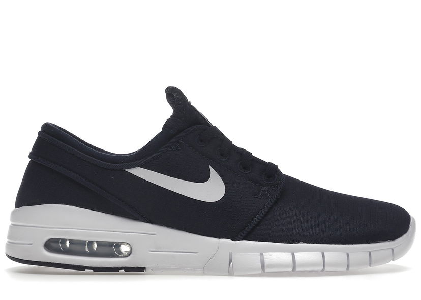 Skateboarding Nike SB Stefan Janoski Max Obsidian White Čierna | 631303-411