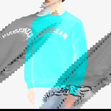 Sveter BBC IceCream Drippy Sweatshirt, Size Small Tyrkysová | IC24224-BL, 2
