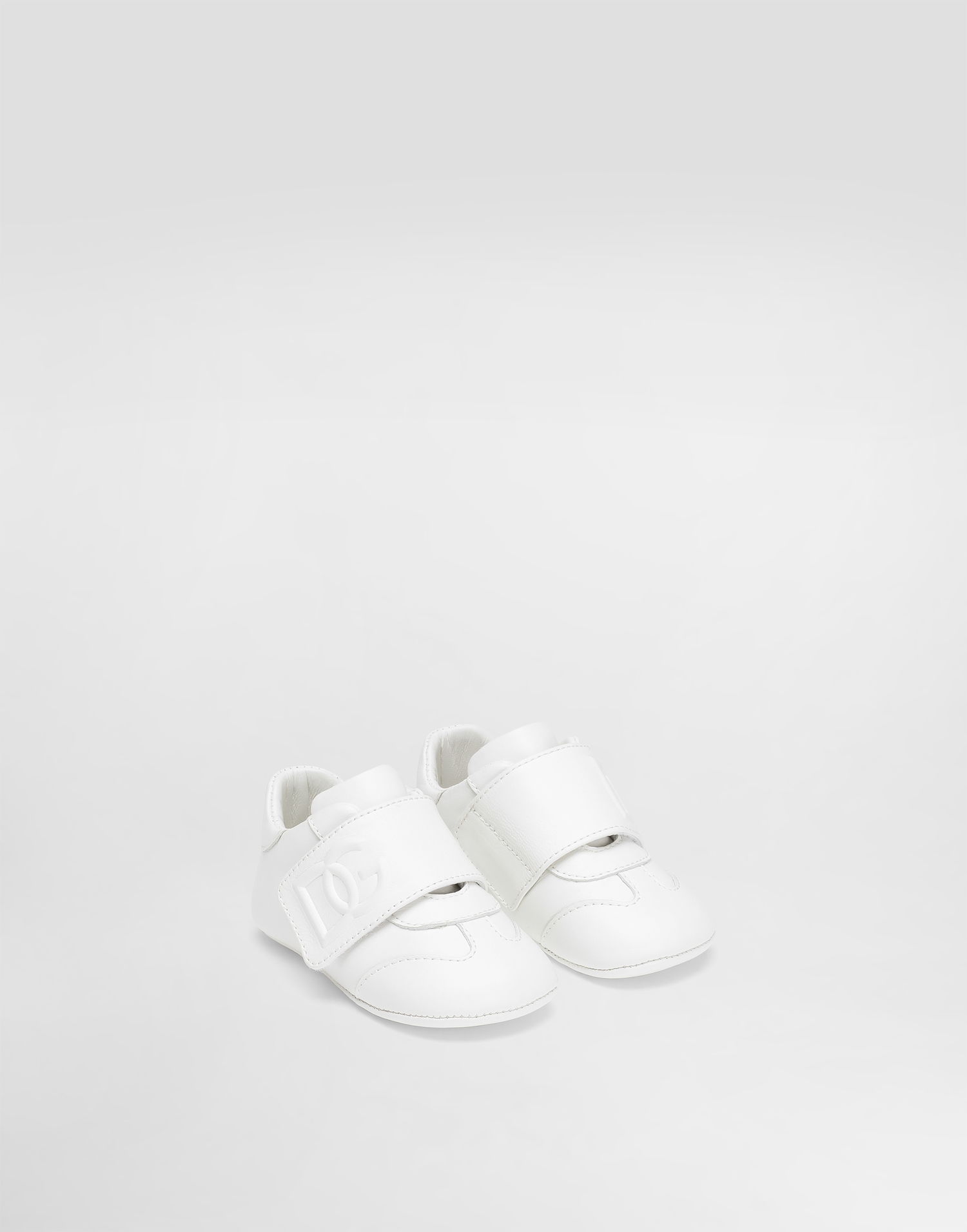Doplnky Dolce & Gabbana Dolce & Gabbana Nappa Calfskin Newborn 16 Biela | DK0159A112180001, 1