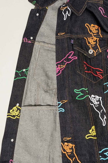 Bunda BBC IceCream ICECREAM Running Dog Denim Trucker Jacket Navy | IC24245, 6