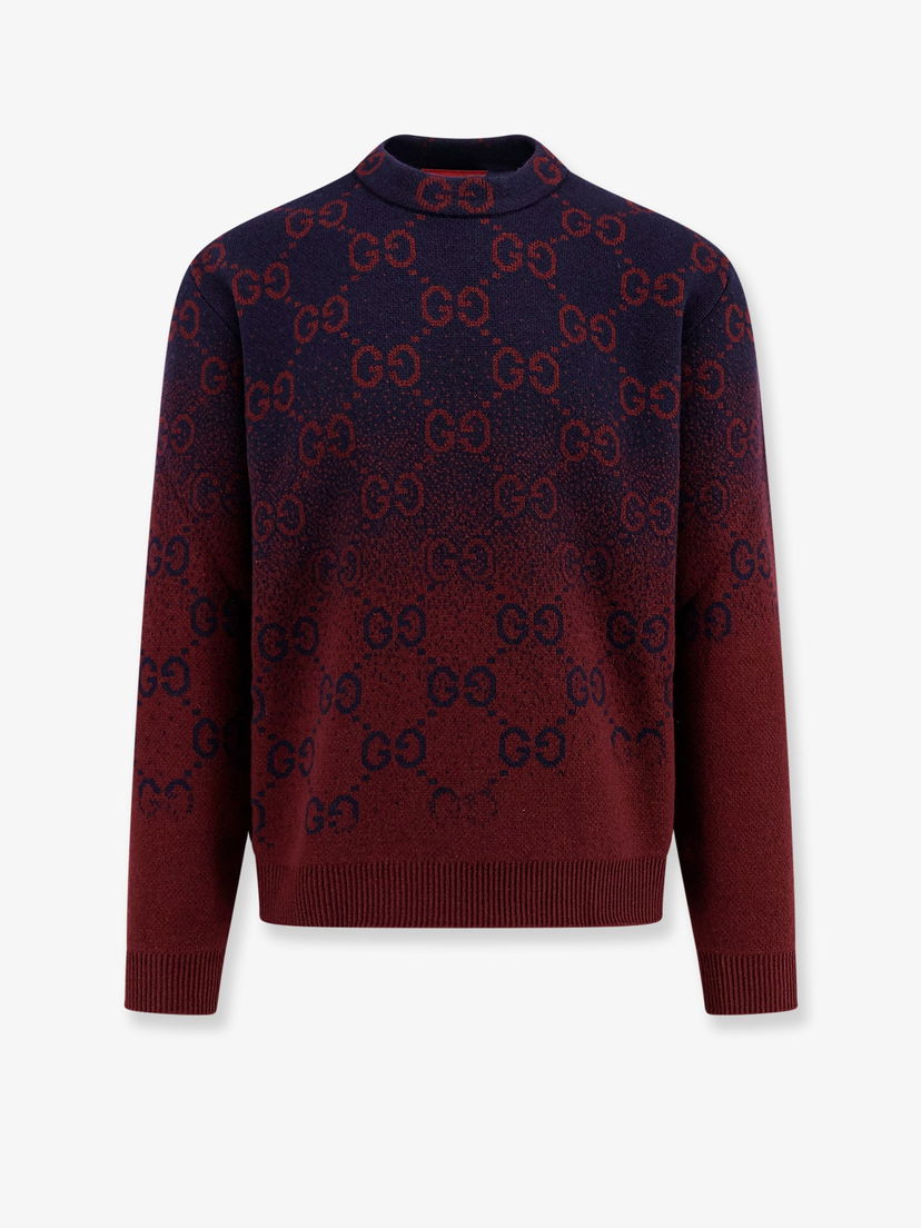 Sveter Gucci Crewneck Sweater Červená | 788533XKD424271