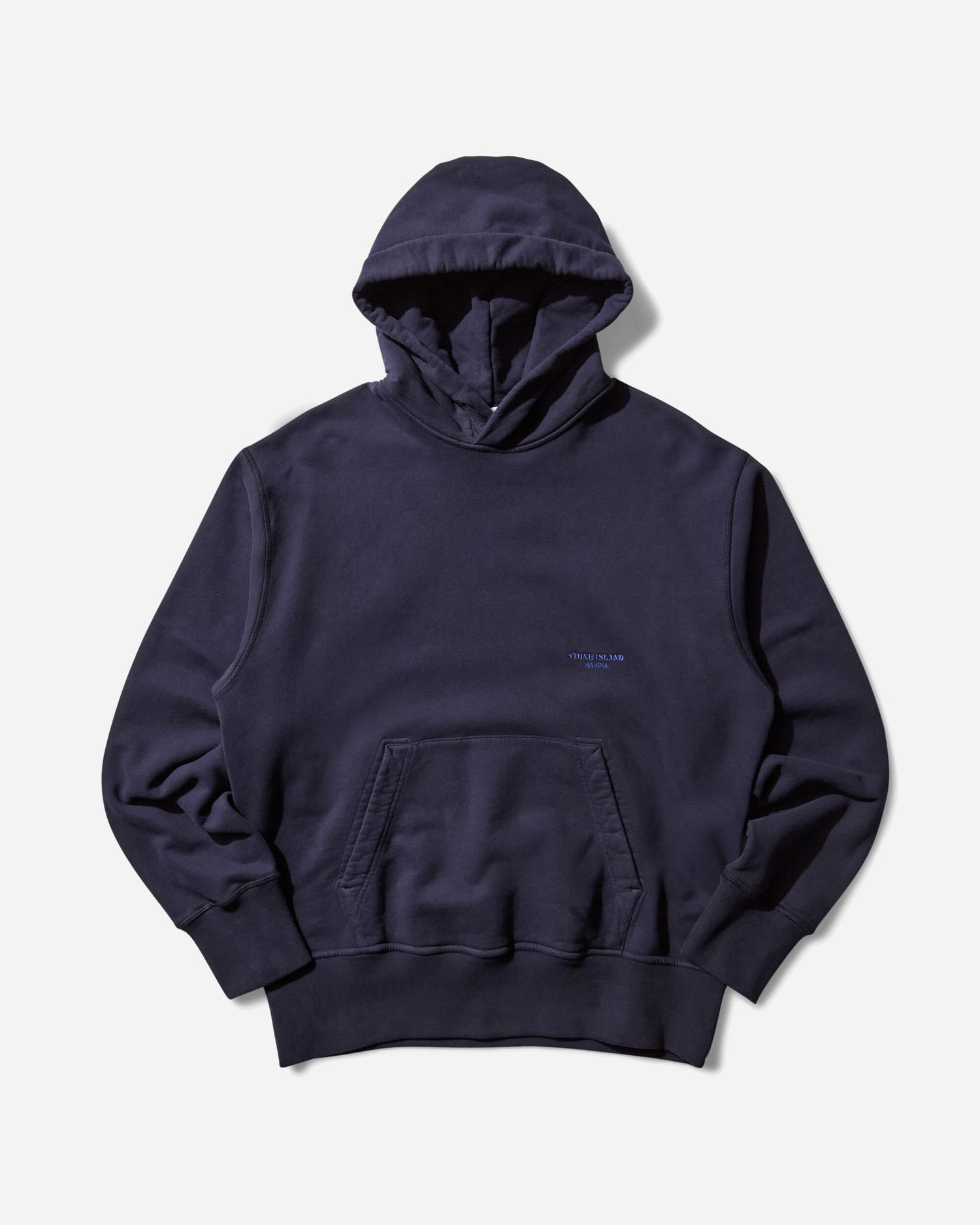 Mikina Stone Island Brushed Organic Cotton Hoodie Navy | K2S15-6100027-S0X13 V002A, 1