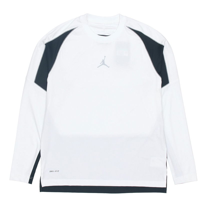 Tričko Jordan Jordan Jumpman Colorblock Dri-FIT Long Sleeve T-Shirt Biela | CV2352-100