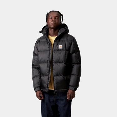 Prešívaná bunda Carhartt WIP Axton Hooded Puffer Jacket Čierna | A252060_9, 0