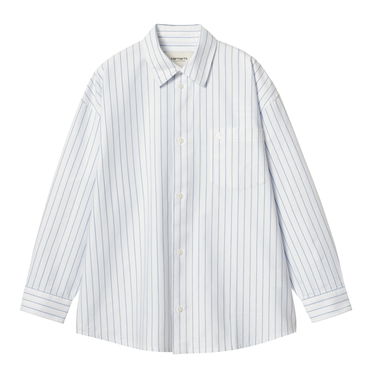Košeľa Carhartt WIP Striped Long Sleeve Shirt Biela | I033839_8, 4