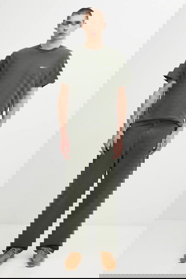 Tričko Carhartt WIP S/S Script Embroidery T-Shirt Zelené | I030435.3CDXX, 4