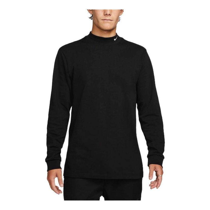 Sveter Nike Nike Mock Neck Long Sleeve Shirt Čierna | DX5869-010