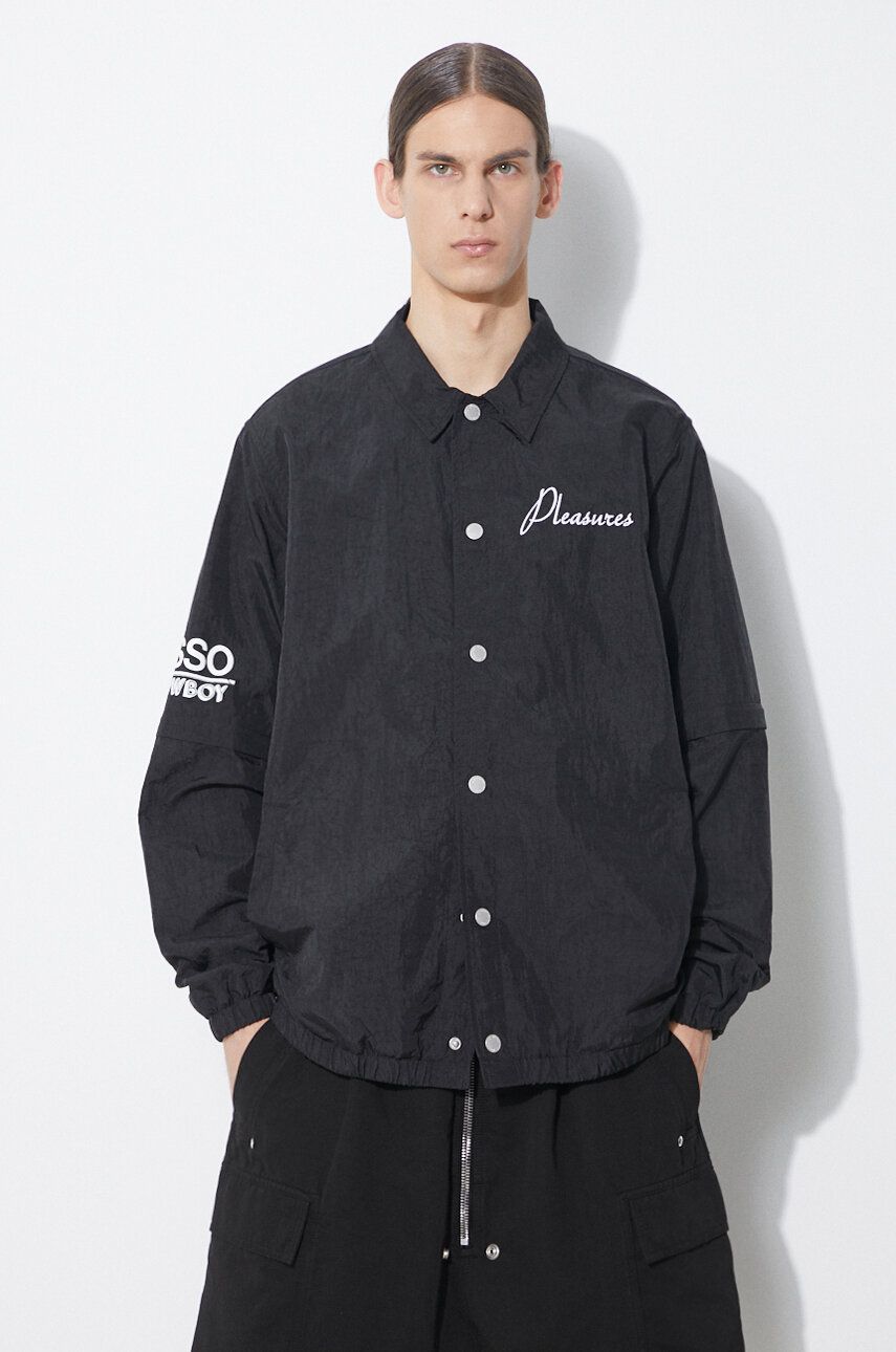 Vetrovka Pleasures Gypsy Coach Jacket Čierna | P24SP009.BLACK, 0