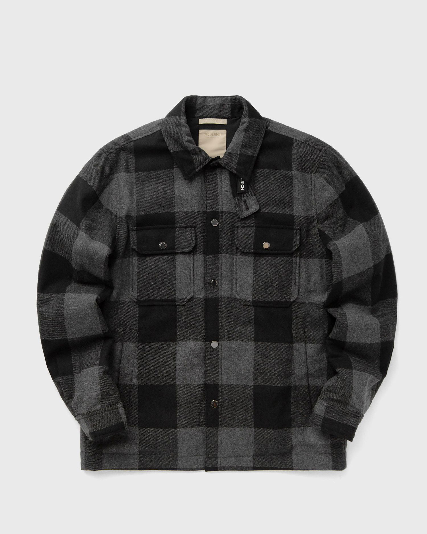 Bunda WOOLRICH Alaskan Check Shirt Jacket Šedá | CFWOOS2018MRUT3046-1084, 1