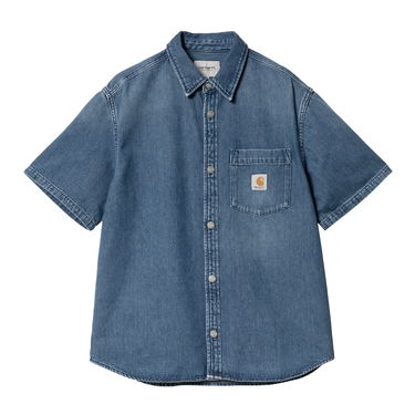 Košeľa Carhartt WIP S/S Ody Shirt Modrá | I033347_01_4L, 4
