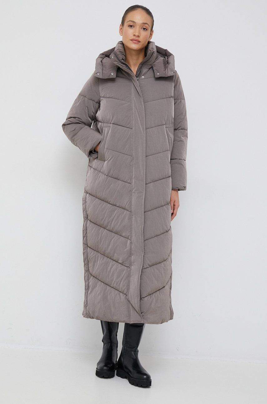 Prešívaná bunda CALVIN KLEIN Winter Jacket Šedá | K20K205127.9BYY, 0