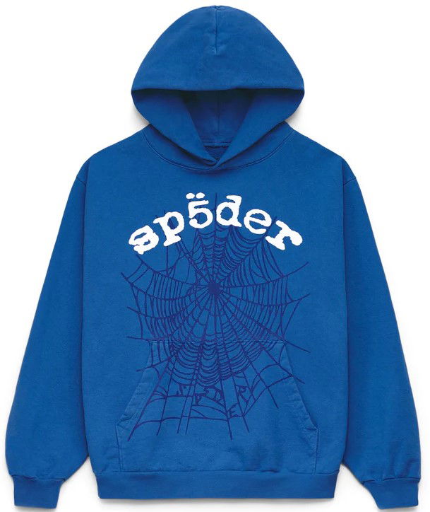 Mikina Sp5der Legacy Hoodie S Modrá | M01SS001W2BW, 0