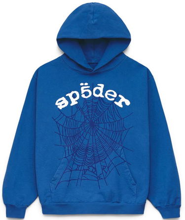 Mikina Sp5der Legacy Hoodie S Modrá | M01SS001W2BW, 0