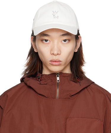 Šiltovka WOOYOUNGMI WOOYOUNGMI Aurora Embossed Logo Cap Biela | W241AC51, 0