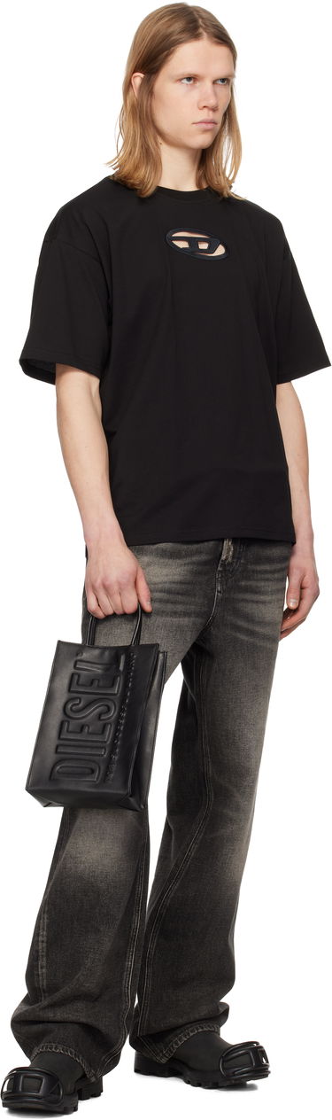 Tričko Diesel Black Logo T-Shirt Čierna | A15180-0NIAX-9XX, 4