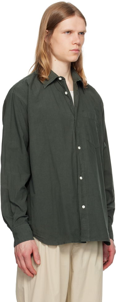Košeľa NORSE PROJECTS Norse Projects Mo Cotton Tencel Shirt Zelené | N40-0822, 1