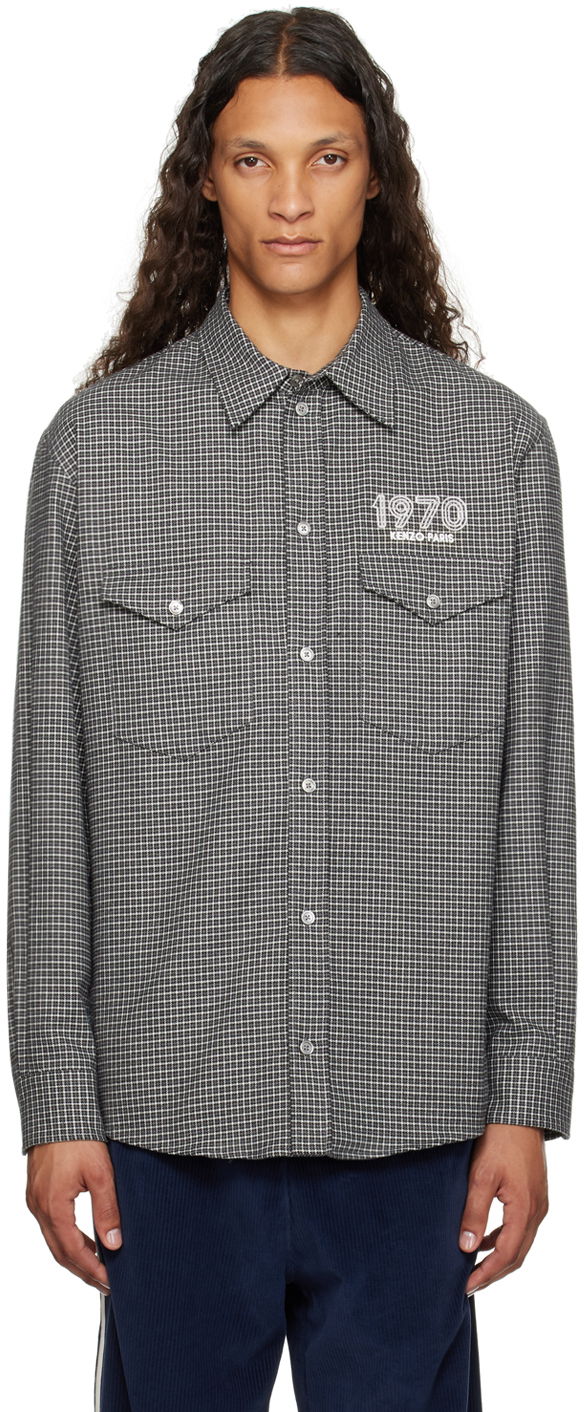 Archive 1970 Checked Button-Up Shirt