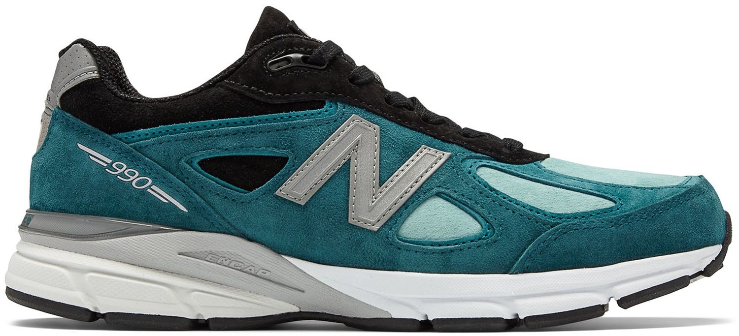 Tenisky a topánky New Balance 990v4 Made in USA "Moroccan Blue" Tyrkysová | M990DM4, 0