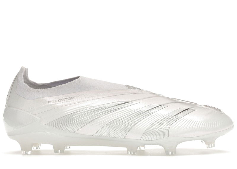 Tenisky a topánky adidas Performance Predator 24 Elite Laceless FG Pearlized Pack Biela | IE1806, 0