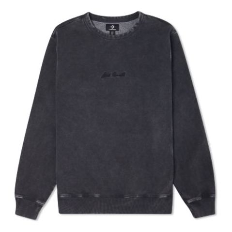 Sveter Converse Jack Purcell Pullover Crewneck Sweatshirt Čierna | 10021636-A02